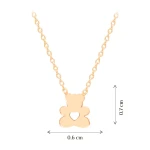 14 Karat Gold Teddybär Kette 14 Karat Gold Teddybär Kette