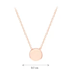 14 Karat Gold Runde Kette
