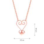 Sankofa-Symbol Goldkette Sankofa-Symbol Goldkette