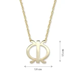 Frohe-Botschaft-Symbol Goldkette (Wawa Aba) Frohe-Botschaft-Symbol Goldkette (Wawa Aba)