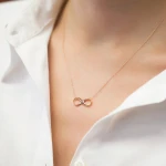 Unendlichkeit Goldkette Unendlichkeit Goldkette