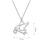Taube Goldkette Taube Goldkette