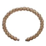 14 Karat Gold Dorika Dreifarben Kugelring 14 Karat Gold Dorika Dreifarben Kugelring