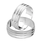Klassischer 6 mm Gold Ehering Damenmodell