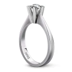 0,60 Karat F-SI2 GIA Zertifizierter Diamant-Solitärring 0,60 Karat F-SI2 GIA Zertifizierter Diamant-Solitärring
