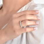 1.50 Karat Diamant Fünfstein Ring