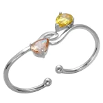 Gold Ring mit farbigem Stein
