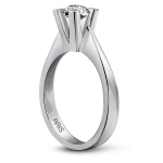 0,71 Karat F Farbe Diamant Solitärring