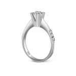 0,70+0,03 Karat D Farbe Solitärring mit GIA-Zertifikat 0,70+0,03 Karat D Farbe Solitärring mit GIA-Zertifikat