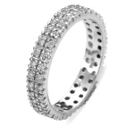 0,65 Karat Diamant Tamtur Ehering