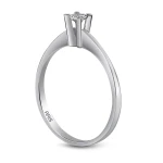 Diamant Solitärring Miracle (0,15 Ct.)