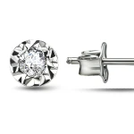 Diamant Solitärring Herren Miracle Ohrring (Einzelpreis) Diamant Solitärring Herren Miracle Ohrring (Einzelpreis)