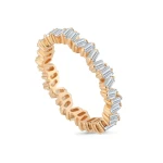 0,75 Karat Diamant Baguette Tennisring 0,75 Karat Diamant Baguette Tennisring