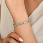 4,35 Karat Baguette-Diamantarmband 4,35 Karat Baguette-Diamantarmband