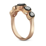 Diamant 5-Steine Miracle Ehering Diamant 5-Steine Miracle Ehering