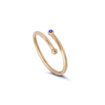 Safir Minimal Altın Yüzük Safir Minimal Altın Yüzük
