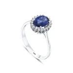 1,56 Karat Design Saphir-Diamantring 1,56 Karat Design Saphir-Diamantring