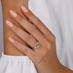 Morganit-Diamantring