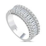 1,71 Karat Diamant-Halbmemory-Ring 1,71 Karat Diamant-Halbmemory-Ring
