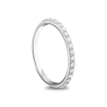 0,33 Karat Halbkreis Diamant Ring 0,33 Karat Halbkreis Diamant Ring