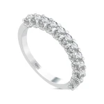 1,03 Karat Halb-Eternity Diamantring