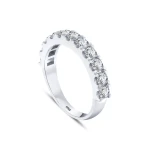 1,0 Karat Halb-Eternity Diamantring 1,0 Karat Halb-Eternity Diamantring