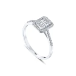 Baguette Fantasie Diamant Ring Baguette Fantasie Diamant Ring