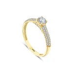 0,58 Karat Diamant Solitär Ring 0,58 Karat Diamant Solitär Ring