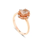 Morganit Diamant Ring Morganit Diamant Ring