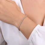 1,00 Karat Diamant Tennis Armband