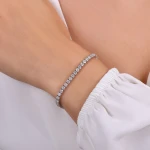4,02 Karat Diamant Tennis Armband