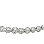 3,07 Karat Diamant-Rivière-Halskette 3,07 Karat Diamant-Rivière-Halskette