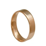 Glatter Gold Ehering (4 mm) Herren Modell Glatter Gold Ehering (4 mm) Herren Modell