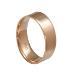 Klassischer Glatter Gold Ehering (5 mm) Damenmodell Klassischer Glatter Gold Ehering (5 mm) Damenmodell