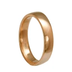 Klassischer Bombierter Gold Ehering (4 mm) Damenmodell Klassischer Bombierter Gold Ehering (4 mm) Damenmodell