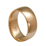 Klassischer Gewölbter Gold Ehering (7 mm) Herren Modell Klassischer Gewölbter Gold Ehering (7 mm) Herren Modell