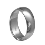 Klassischer Gewölbter Gold Ehering (6 mm) Herren Modell Klassischer Gewölbter Gold Ehering (6 mm) Herren Modell