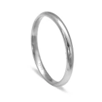 14 Karat Gewölbter Gold Ehering (2 mm) Herren Modell 14 Karat Gewölbter Gold Ehering (2 mm) Herren Modell