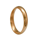 Klassischer Bombierter Gold Ehering (3 mm) Damenmodell Klassischer Bombierter Gold Ehering (3 mm) Damenmodell