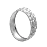 Kristall Laser Cut 14 Karat Gold Ehering Herren Modell Kristall Laser Cut 14 Karat Gold Ehering Herren Modell