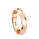 Pyramidenmuster Gold Ehering Herren Modell Pyramidenmuster Gold Ehering Herren Modell