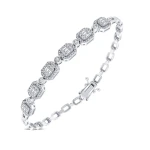 1,02 Karat Baguette-Diamantarmband 1,02 Karat Baguette-Diamantarmband