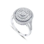 0,61 Karat Baguette-Diamantring 0,61 Karat Baguette-Diamantring