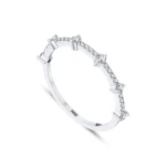 0,26 Karat Halbmemory-Diamantring 0,26 Karat Halbmemory-Diamantring