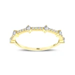 0,26 Karat Halbmemory-Diamantring 0,26 Karat Halbmemory-Diamantring