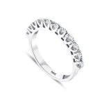 0,44 Karat Halbmemory-Diamantring 0,44 Karat Halbmemory-Diamantring