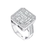 1,63 Karat Baguette-Diamantring 1,63 Karat Baguette-Diamantring