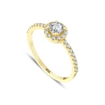 0,56 Karat Solitär-Diamantring 0,56 Karat Solitär-Diamantring