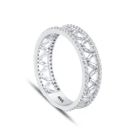 0,83 Karat Baguette-Memoire-Diamantring 0,83 Karat Baguette-Memoire-Diamantring