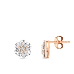 Diamant Miracle-Ohrringe mit 1,35 Karat Optik